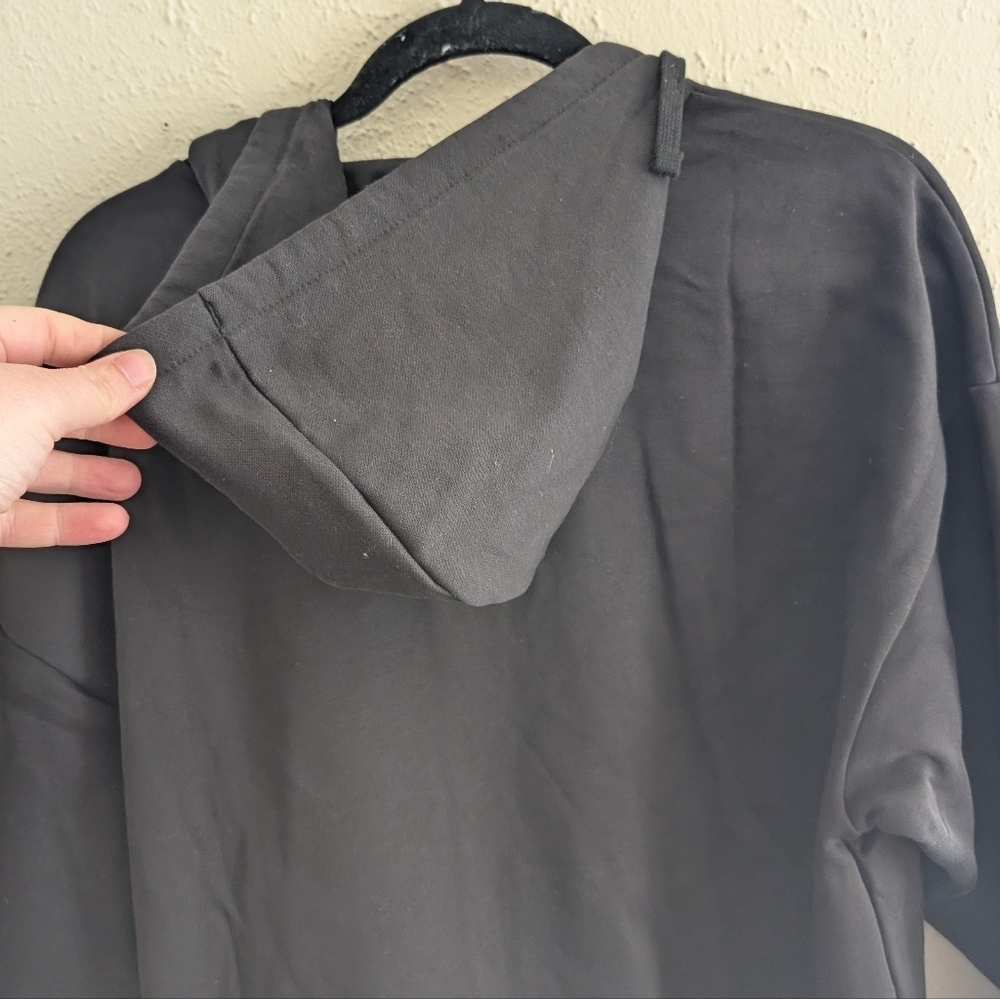 NWT Puma Black Zip Hoodie with White Logo - Picture 6 of 6